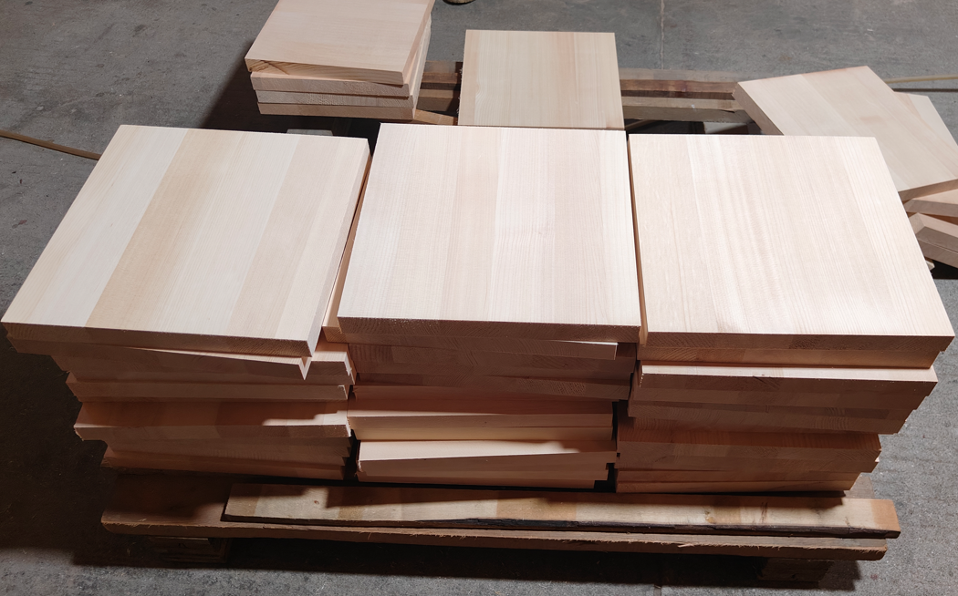 云杉 菜板（面包板粘板） 定制工艺品