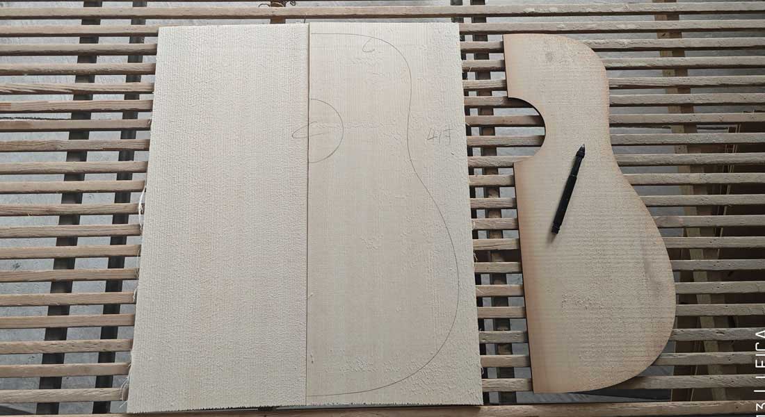 41寸吉他面板 单板